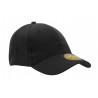 Fitted cap (Full Cap) - mod. 4088:M/L, Black, Cotton